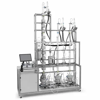 Continuous Batch Extractive Distillation Educational Pilot Plant