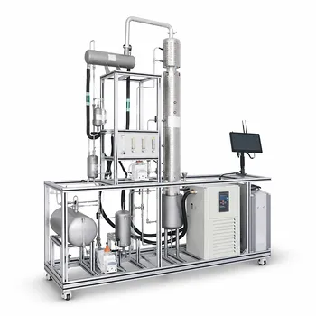 Continuous Sieve-Plate Distillation Pilot Plant for Unit Operations Laboratory Education