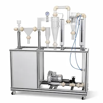 Gas-Solid Heterogeneous Separation Demonstration Educational Unit Operations Pilot Plant