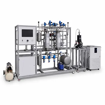 Bench Scale Dual Column Gas Separation and Capture Educational Pilot Plant
