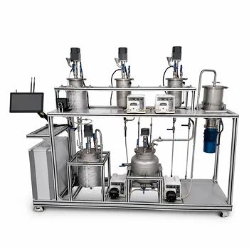 High-Gravity Emulsification and Mass Transfer Educational Pilot Plant