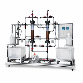 Ion Exchange Water Purification Educational Pilot Plant for Engineering Unit Operations