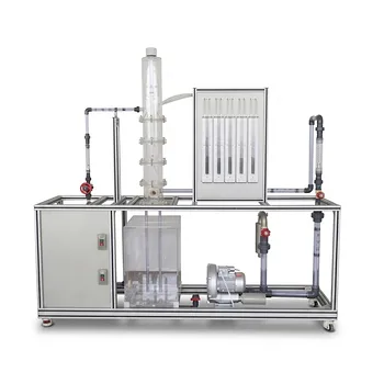 Plate Column Hydrodynamics Tray Demonstration Educational Pilot Plant